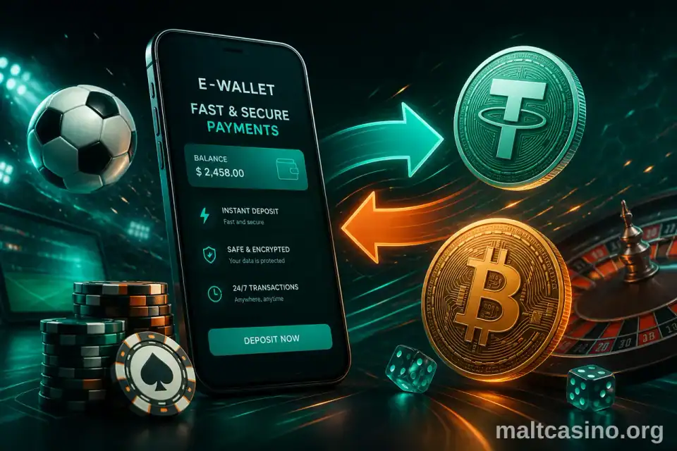 maltcasino papara kripto ödeme